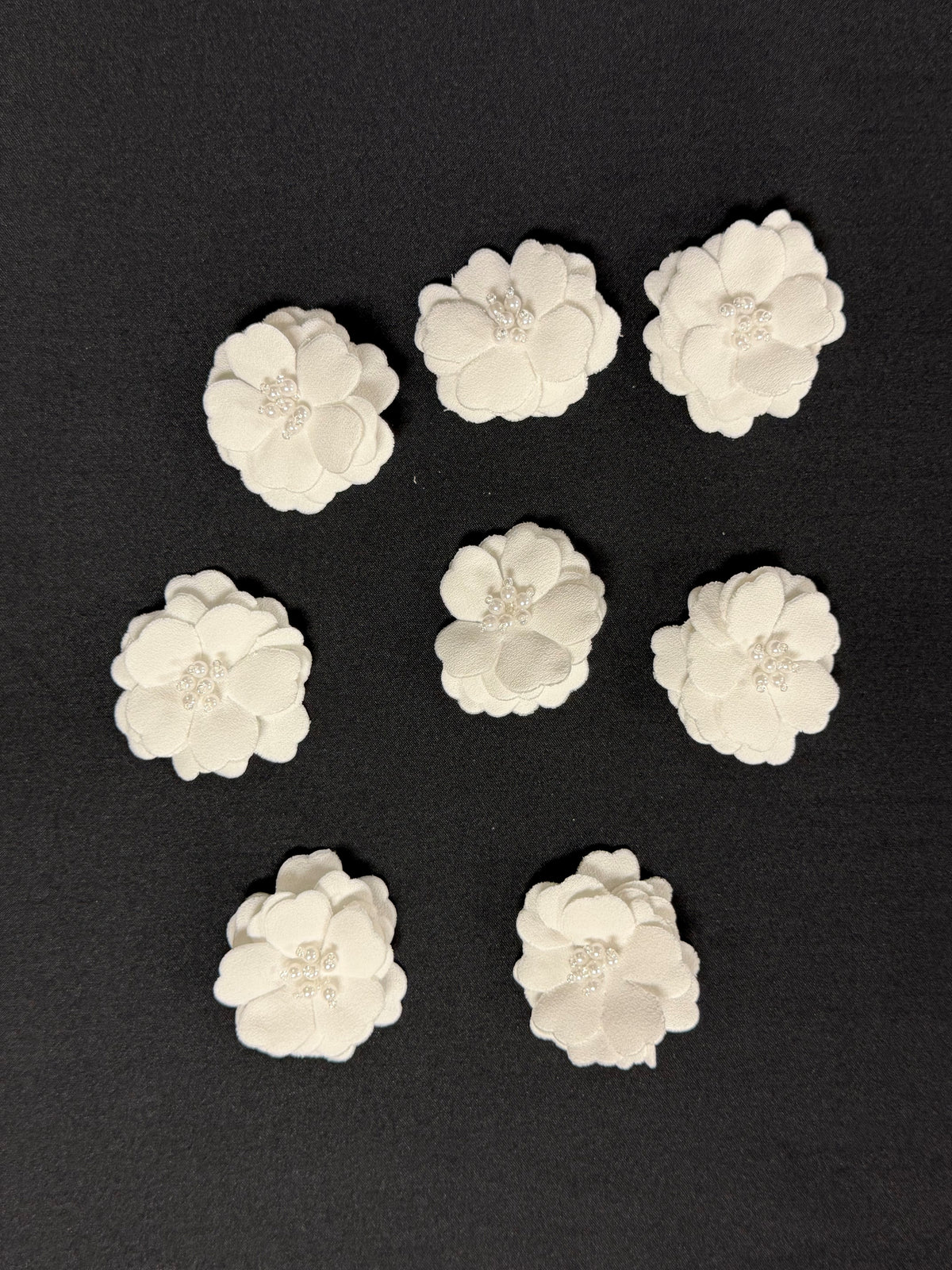 Ivory Flower Applique - Avon Small