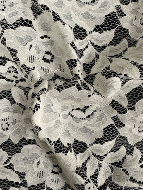 Ivory Raschel Lace - Jenica