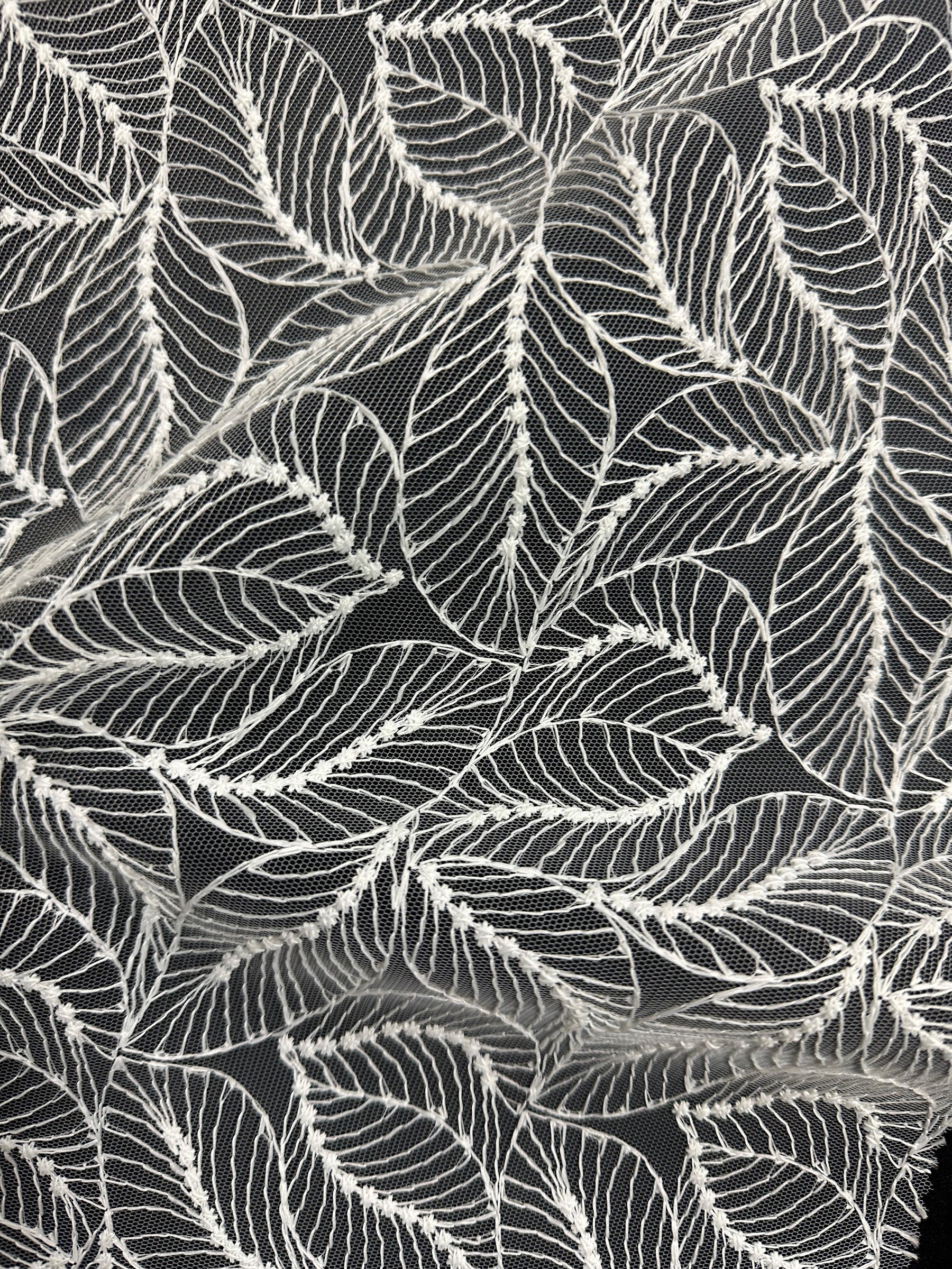 Ivory Raschel Lace - Sandra (CF)