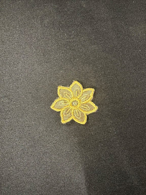 Gold Daisy Motif with Swarovski - Aladdin
