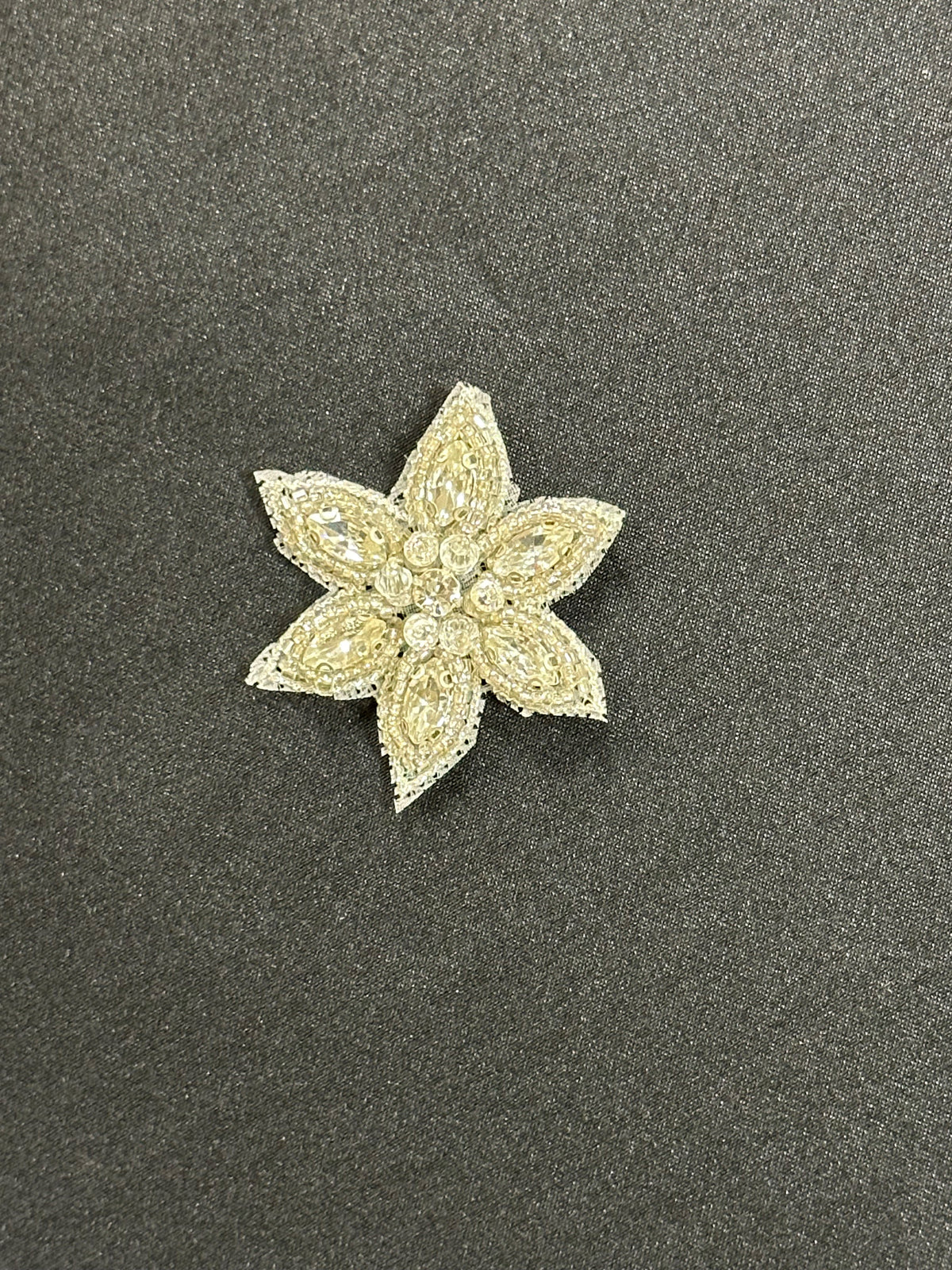 Crystalised Flower Applique - Gravity