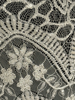 Ivory Beaded Lace - Gaia