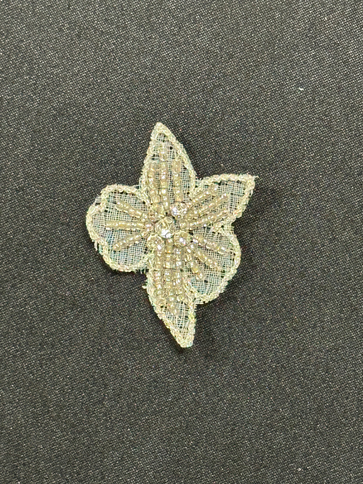 Crystalised Flower Applique - Deidre