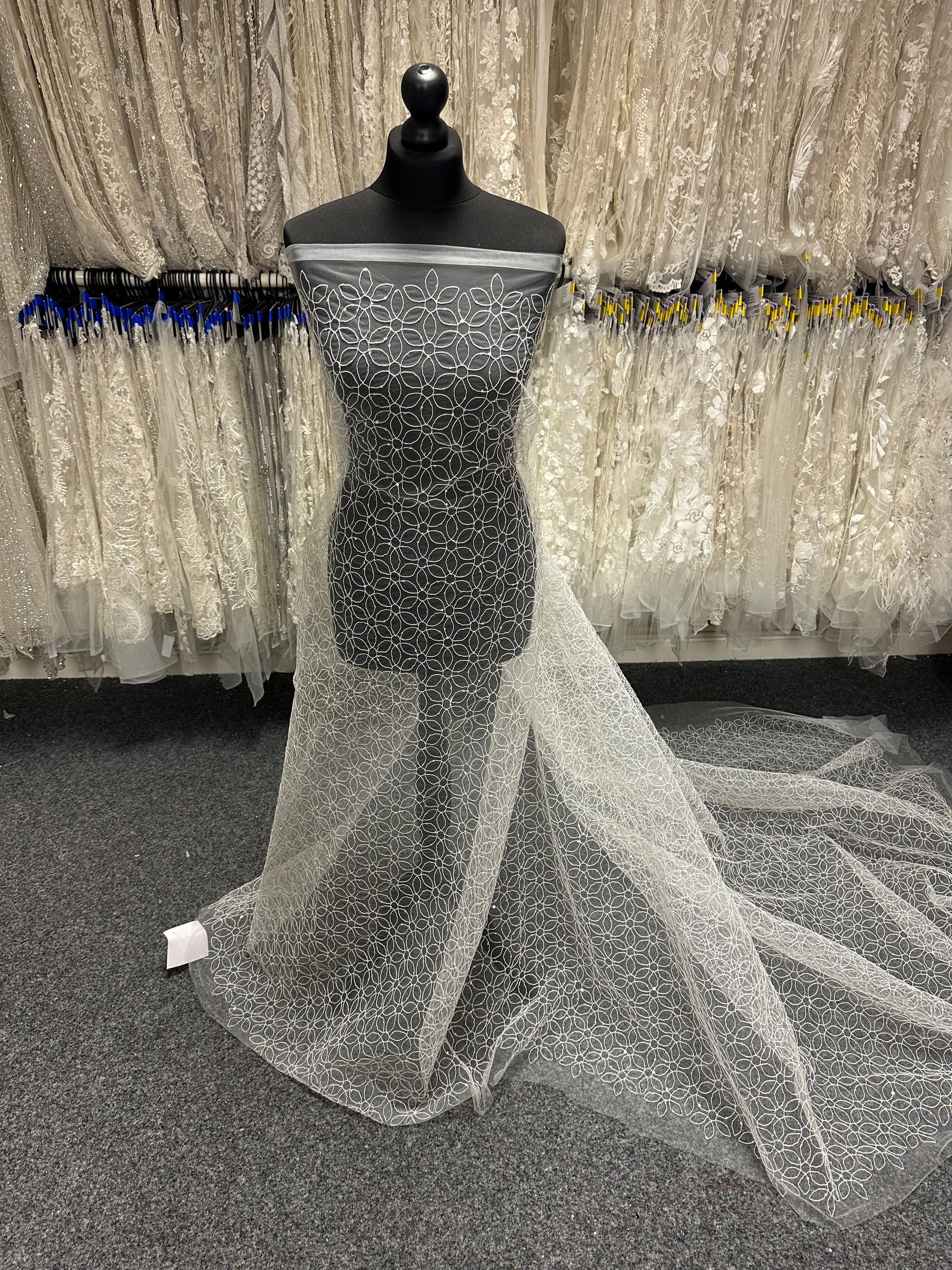 Ivory Corded Lace - Huddle