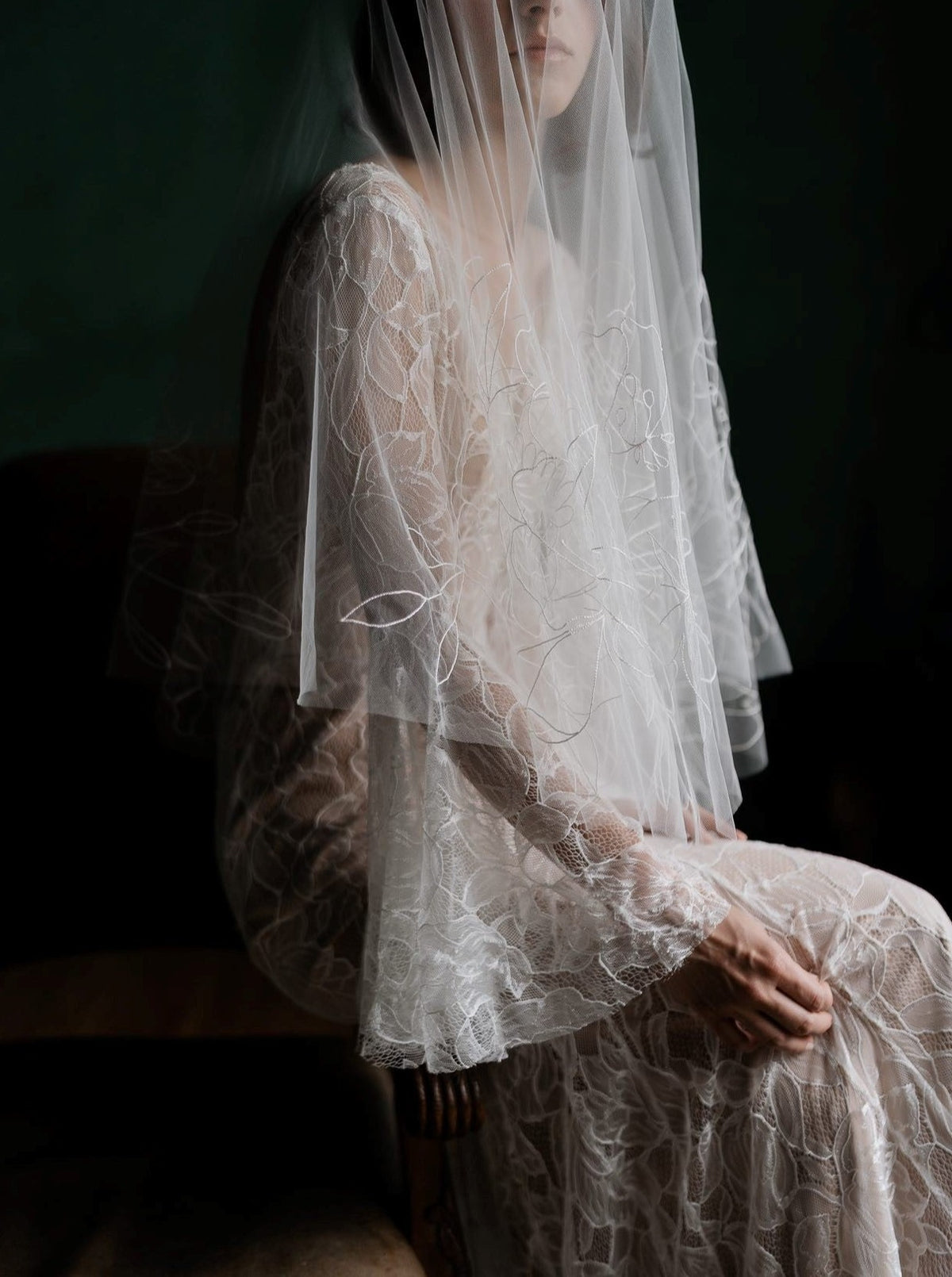 Ivory Raschel Lace - Carole