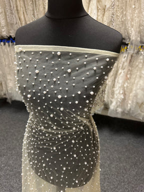 Champagne Pearl Tulle - Maki