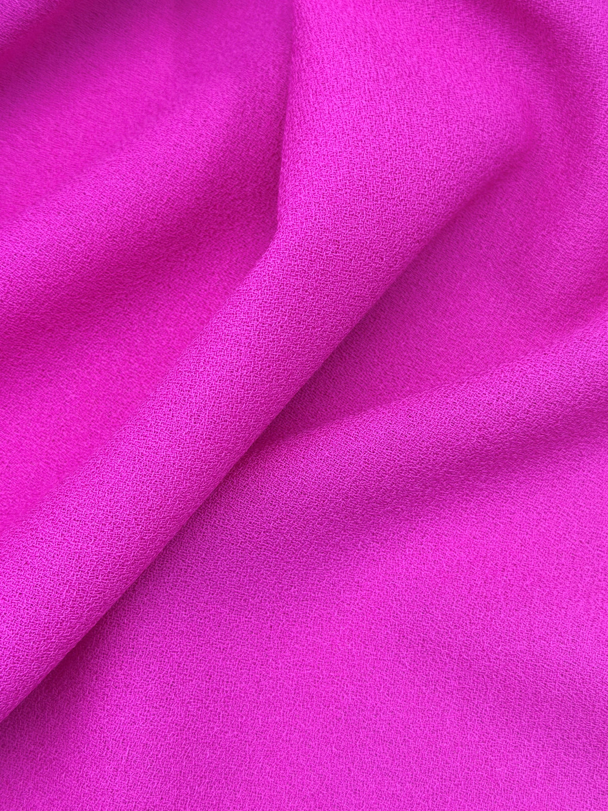 Cerise Italian Wool Crepe - P640