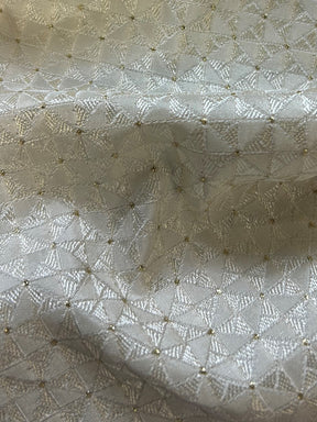 Champagne Jacquard Fabric - Hamburg