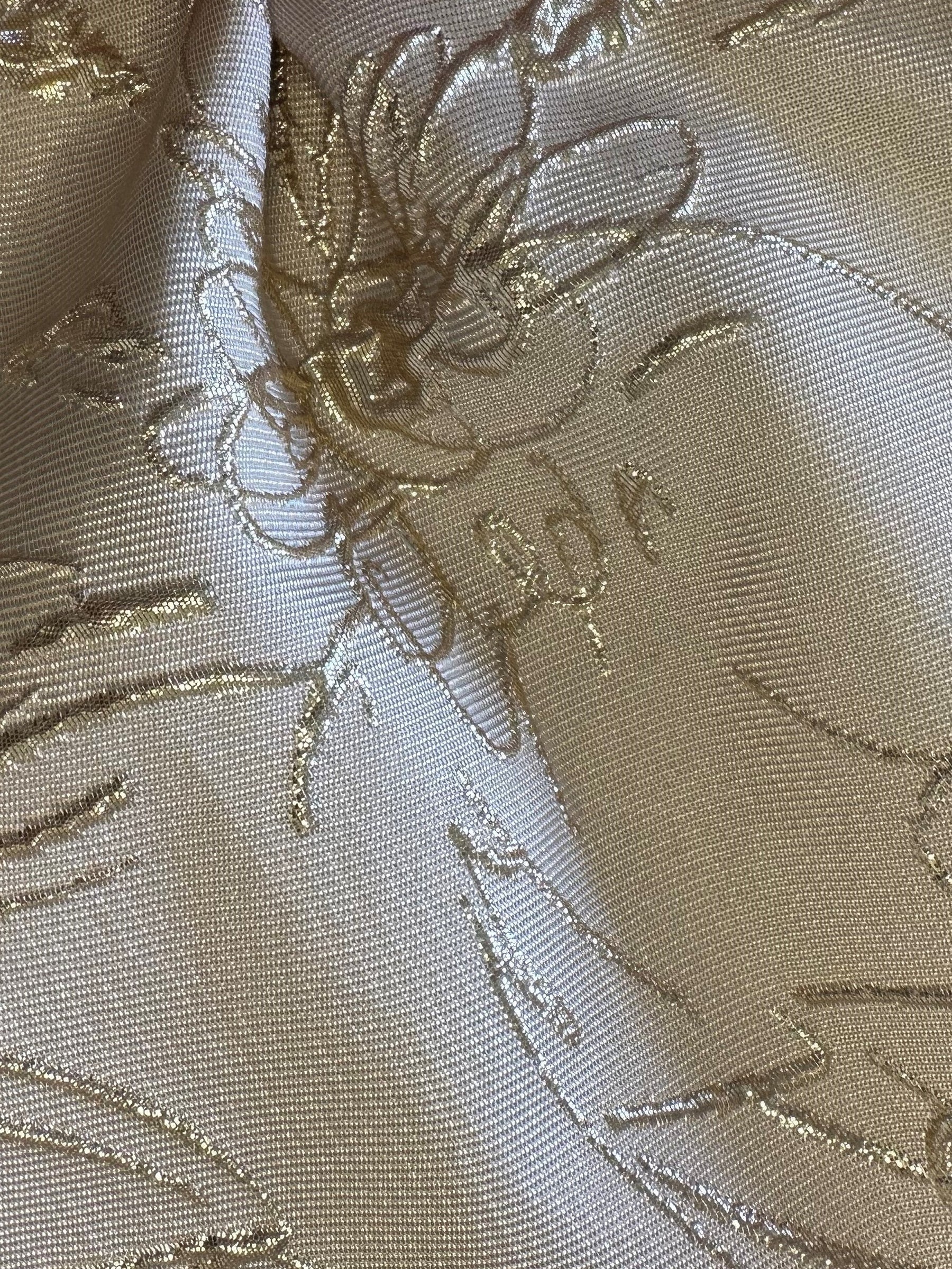 Champagne Jacquard Brocade - Calamity
