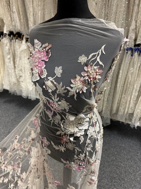 Multi Coloured Lace - EB1002