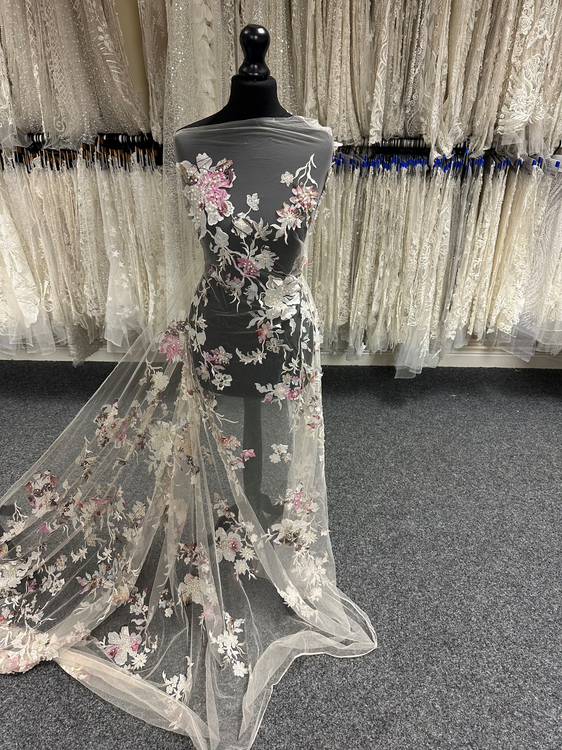 Multi Coloured Lace - EB1002