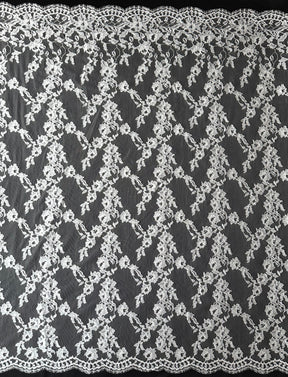 Ivory Chantilly Lace - Crew