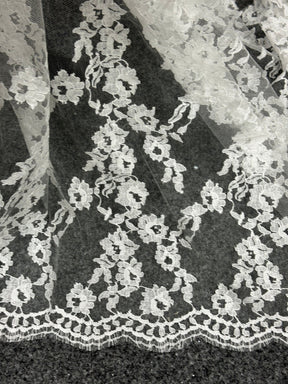 Ivory Chantilly Lace - Crew
