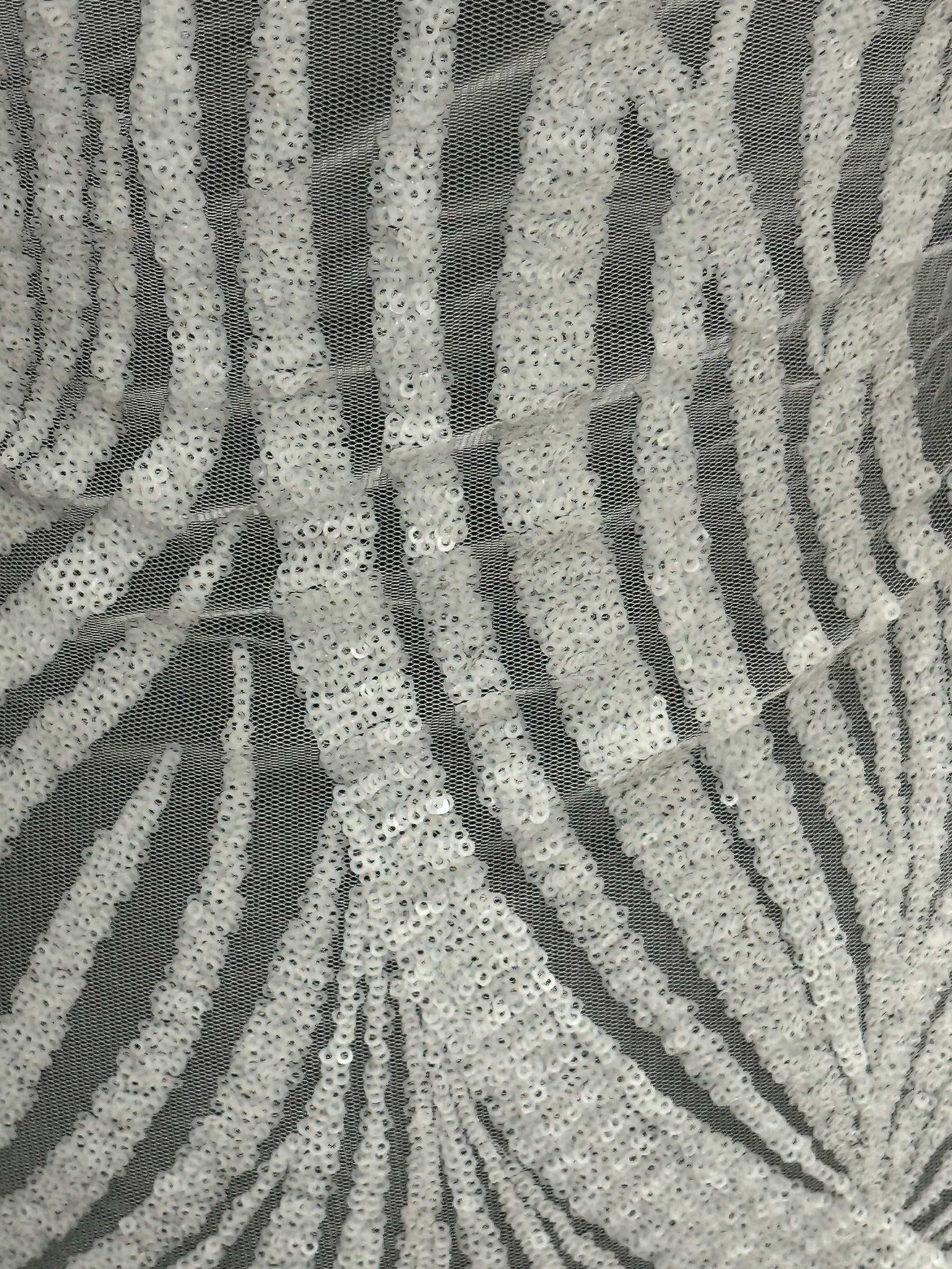 Ivory Sequin Tulle - Galatasaray