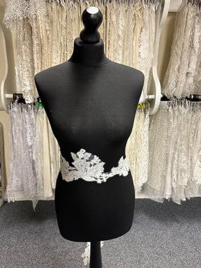 Ivory Corded Lace Trim - Company