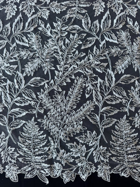 Ivory Embroidered Lace - Zulu