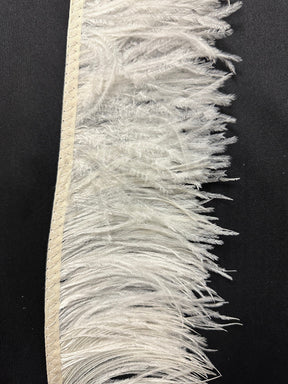 Ivory Feather Trim - Otis