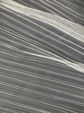 White Pleated Polyamide Tulle - Dolce Vita (CF)