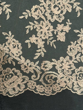 Nude Unbeaded Corded Lace - Naomi (CF)