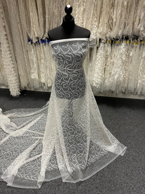 Ivory Raschel Lace - Senorita