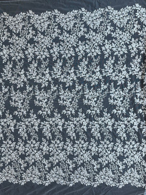 Ivory Embroidery Lace - Nuria