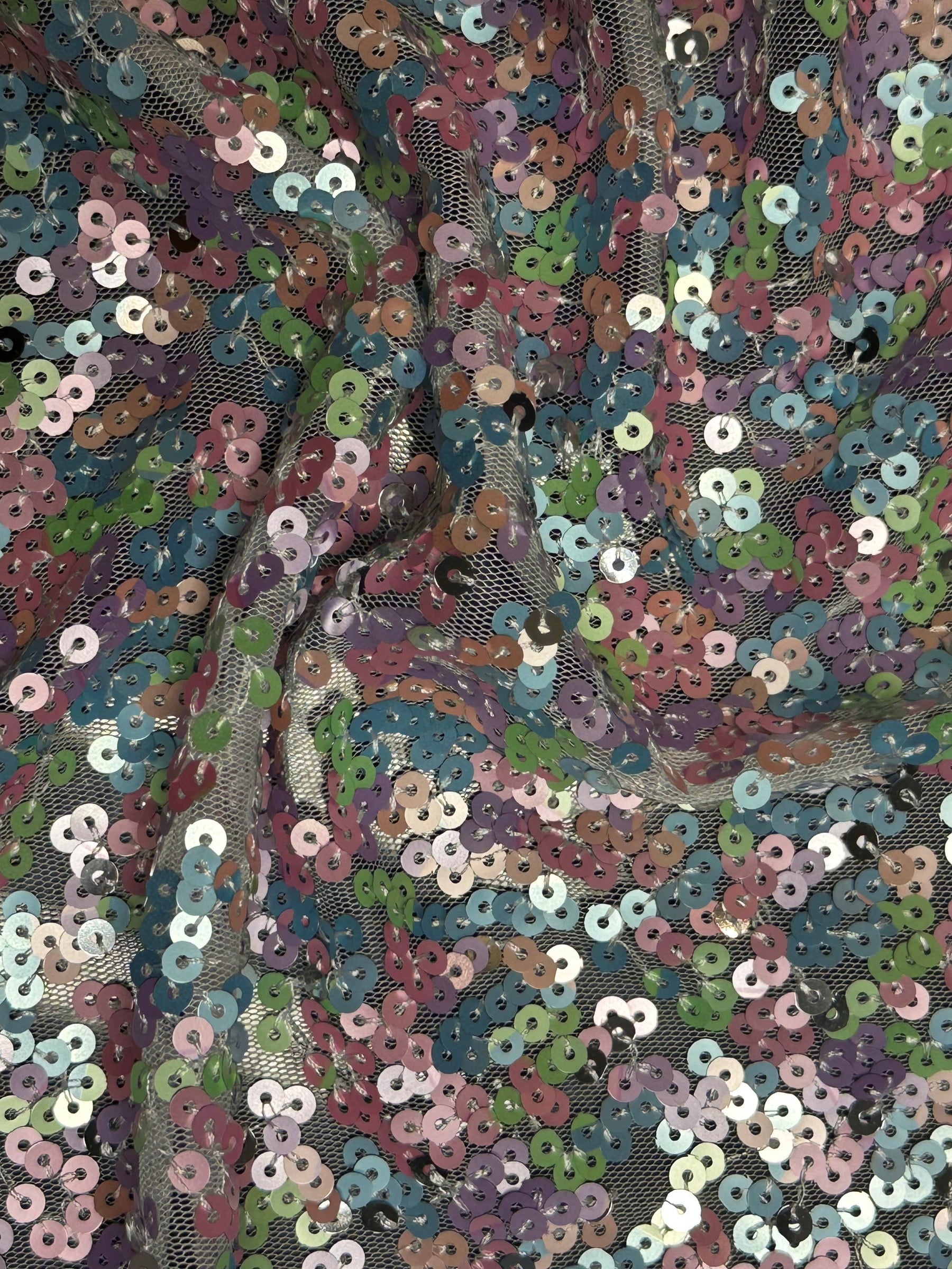 Multi-Colored Sequin Tulle - Phoebe (CF)