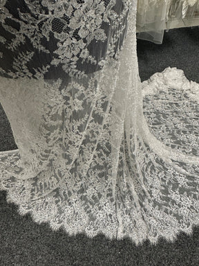 Ivory Beaded Lace - Manny