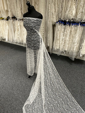 Ivory Corded Lace - Leanne
