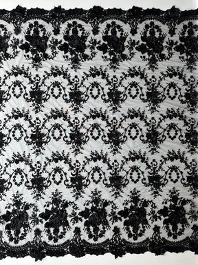 Black Beaded Lace - Audumi