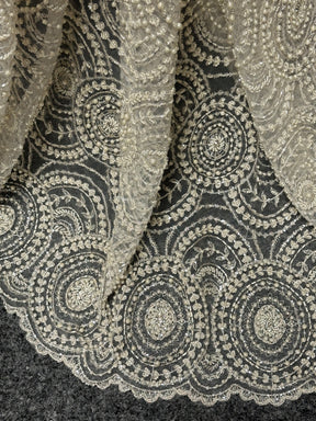Ivory 1920s Beaded Lace - Catchy