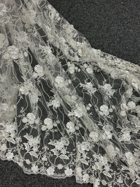 Ivory Flower Lace – Galliard