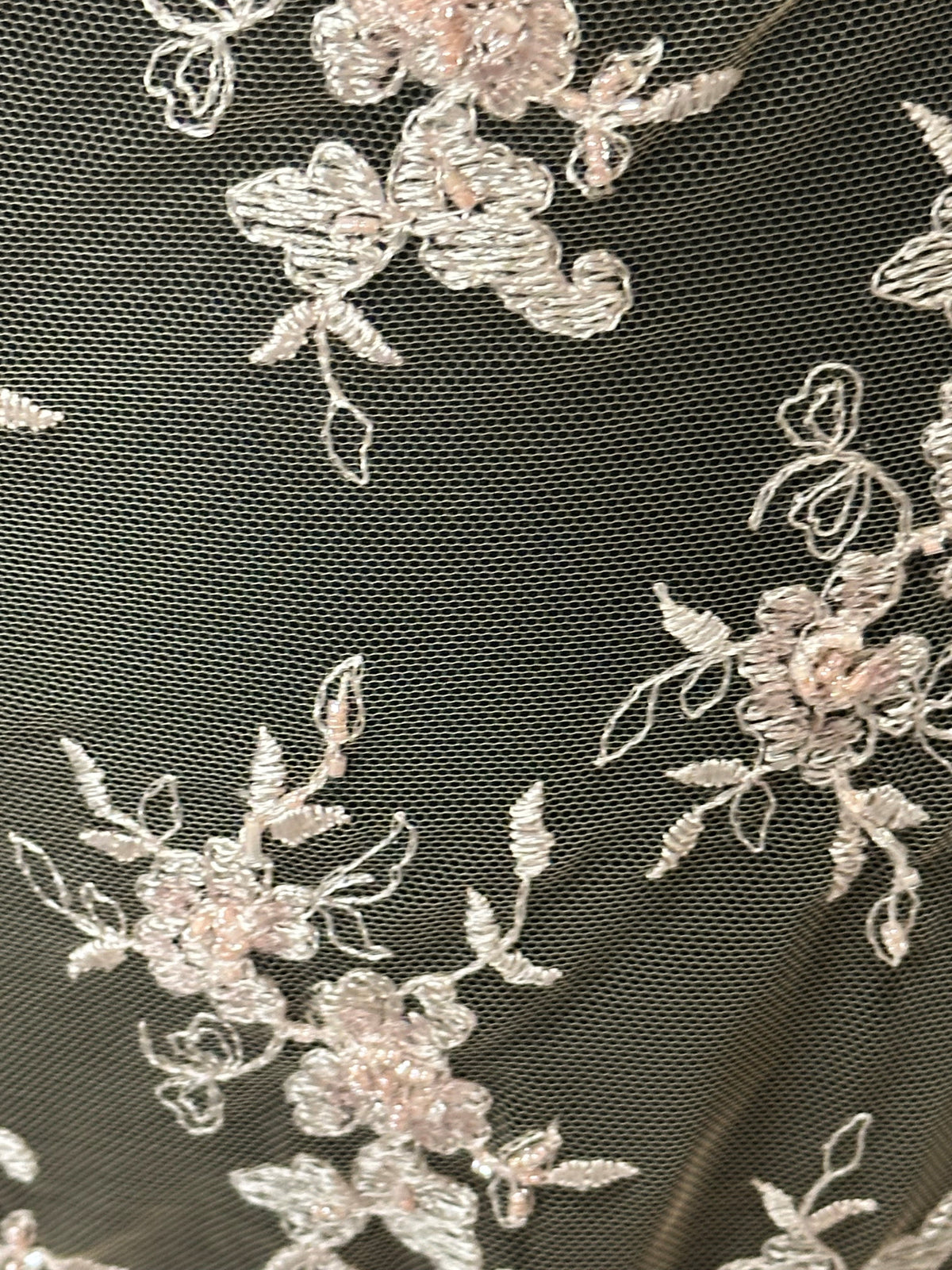 Nude Beaded Lace - Sappy