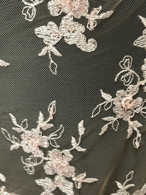 Nude Beaded Lace - Sappy