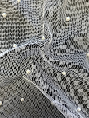 Ivory Pearl Tulle - Cassis (CF)