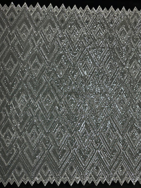 Ivory Sequined Tulle - Angola