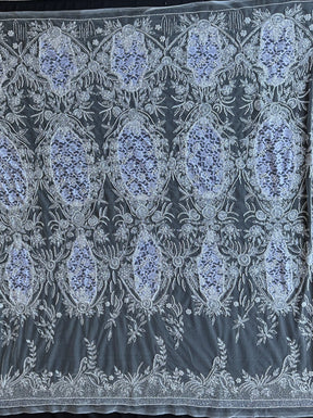 Ivory Beaded Lace - Kelly