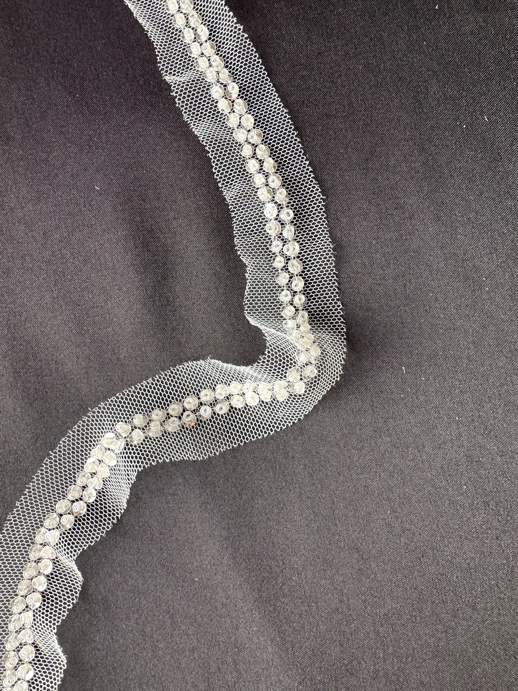Ivory Beaded Dress Trim - EH2030