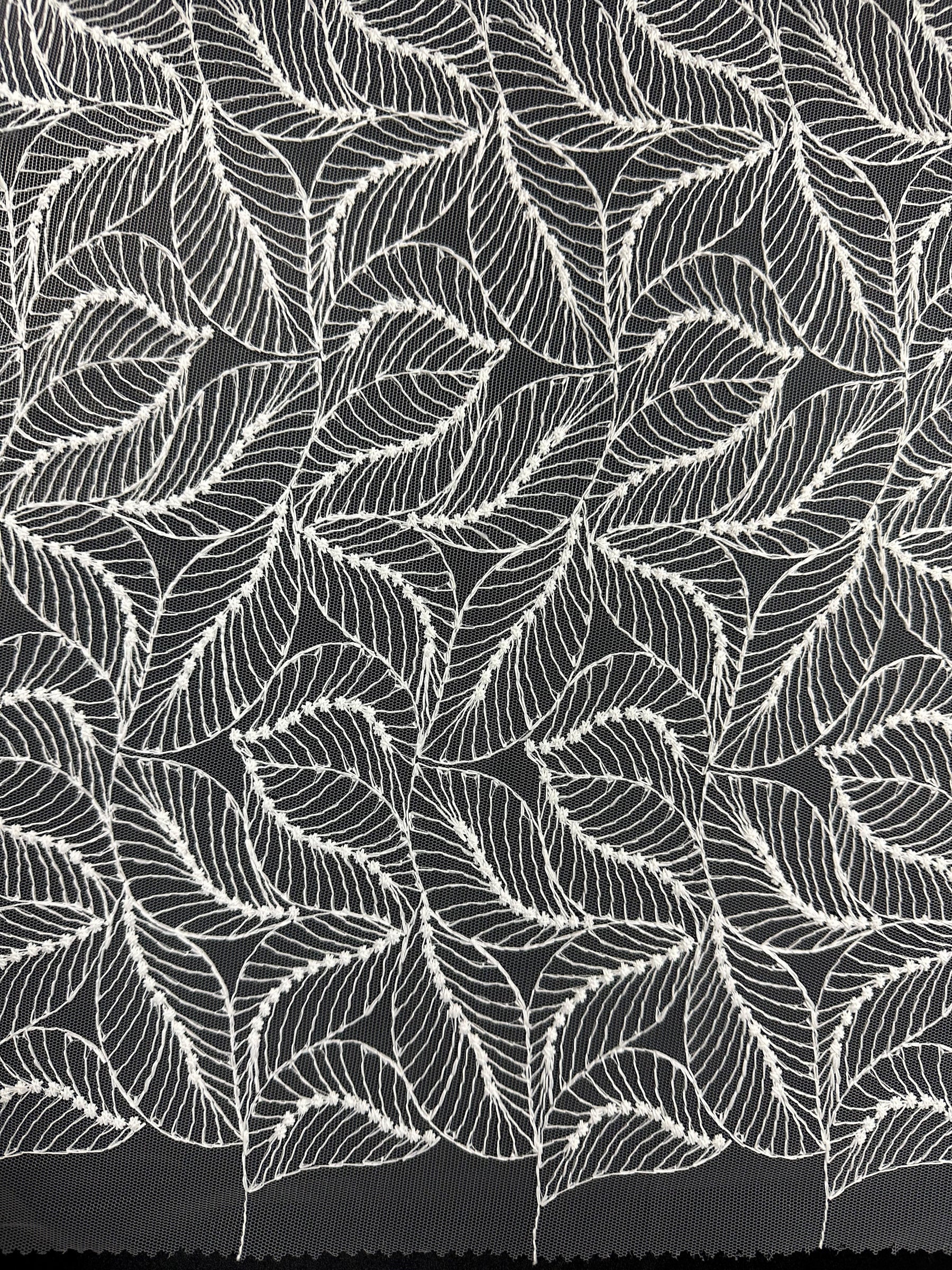 Ivory Raschel Lace - Sandra (CF)