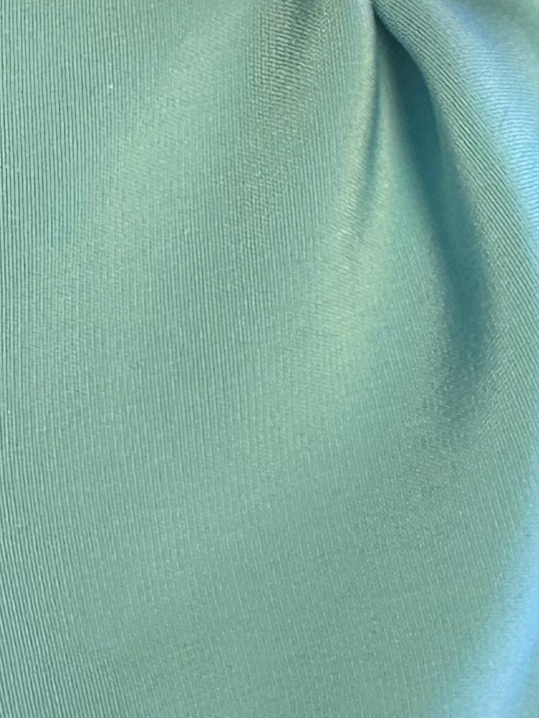 Lightweight Duck Egg Blue olyester Satin -  Jamaica