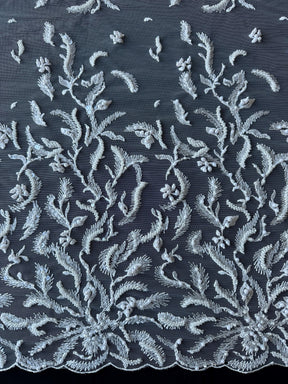 Ivory Beaded Lace - Pillow