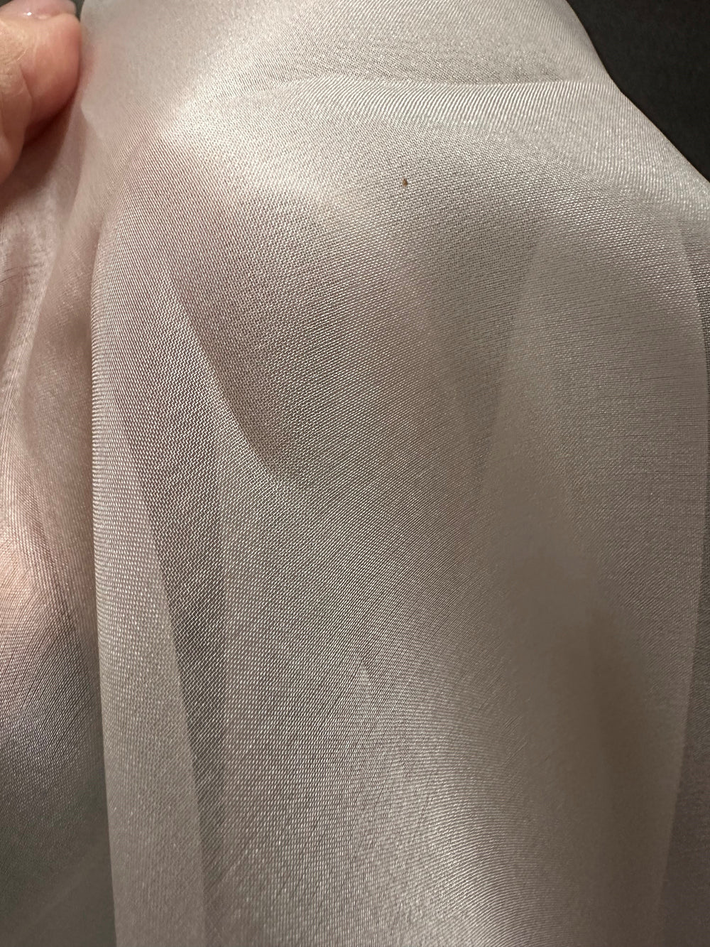 Pale Pink Silk Organza Evolution