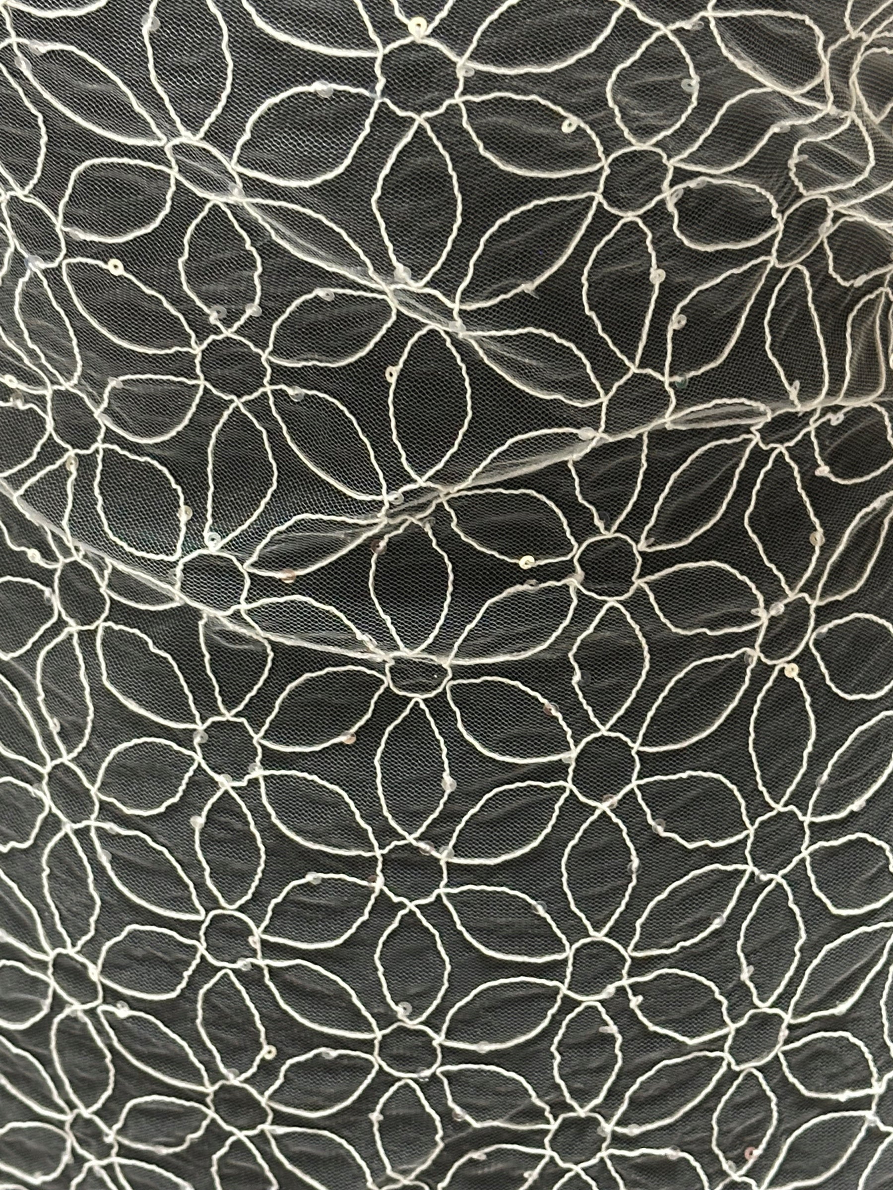 Ivory Corded Lace - Huddle