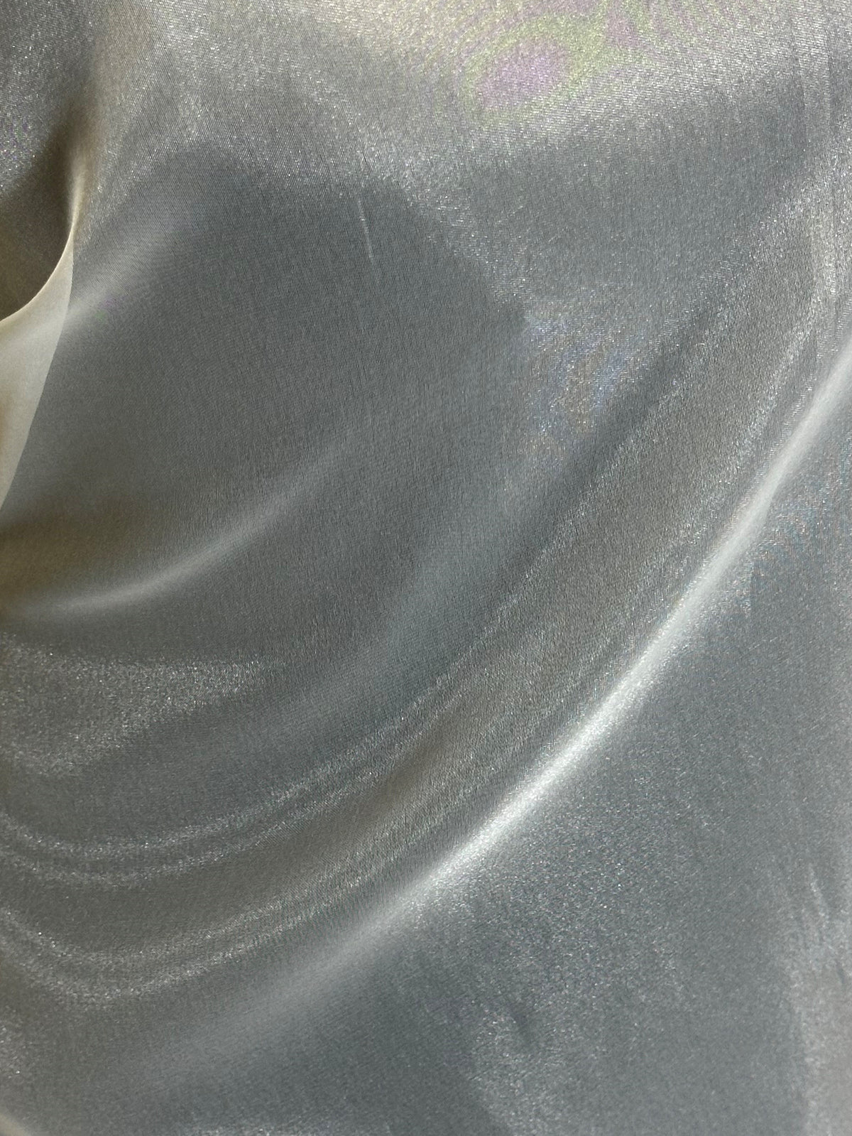 thumbnail image 2 of Sheer Organza Fabric - 10 Yards X 44 Inches White Bridal Fabric Bolt 2 of 3