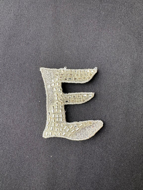 Beaded Letter E
