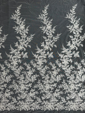 Ivory Beaded Lace - EB1101