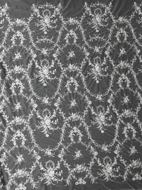 Ivory on Ivory Embroidery Lace - EB3027