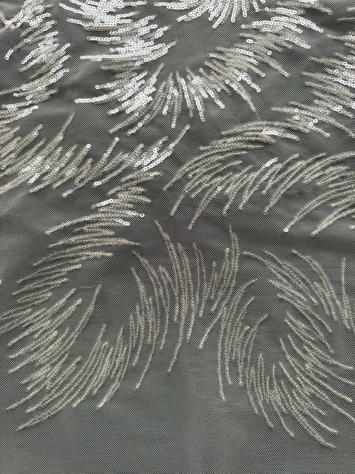 Ivory Sequin Lace - EB3031