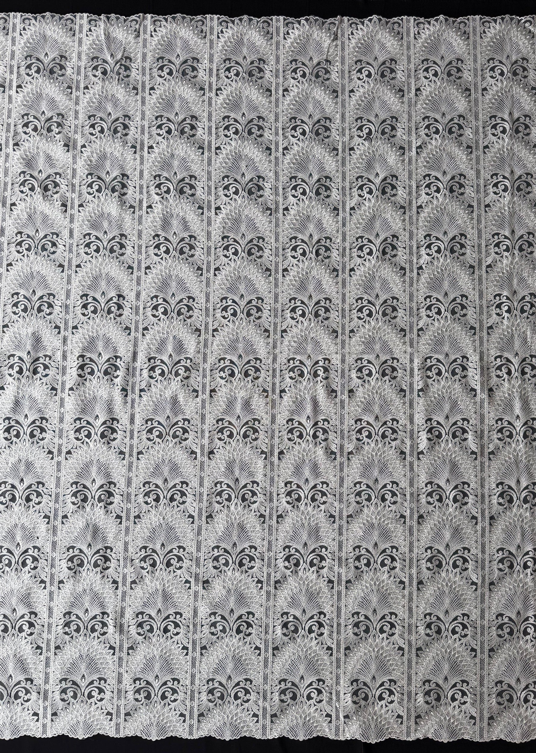 Ivory Embroidered Lace - EB5044