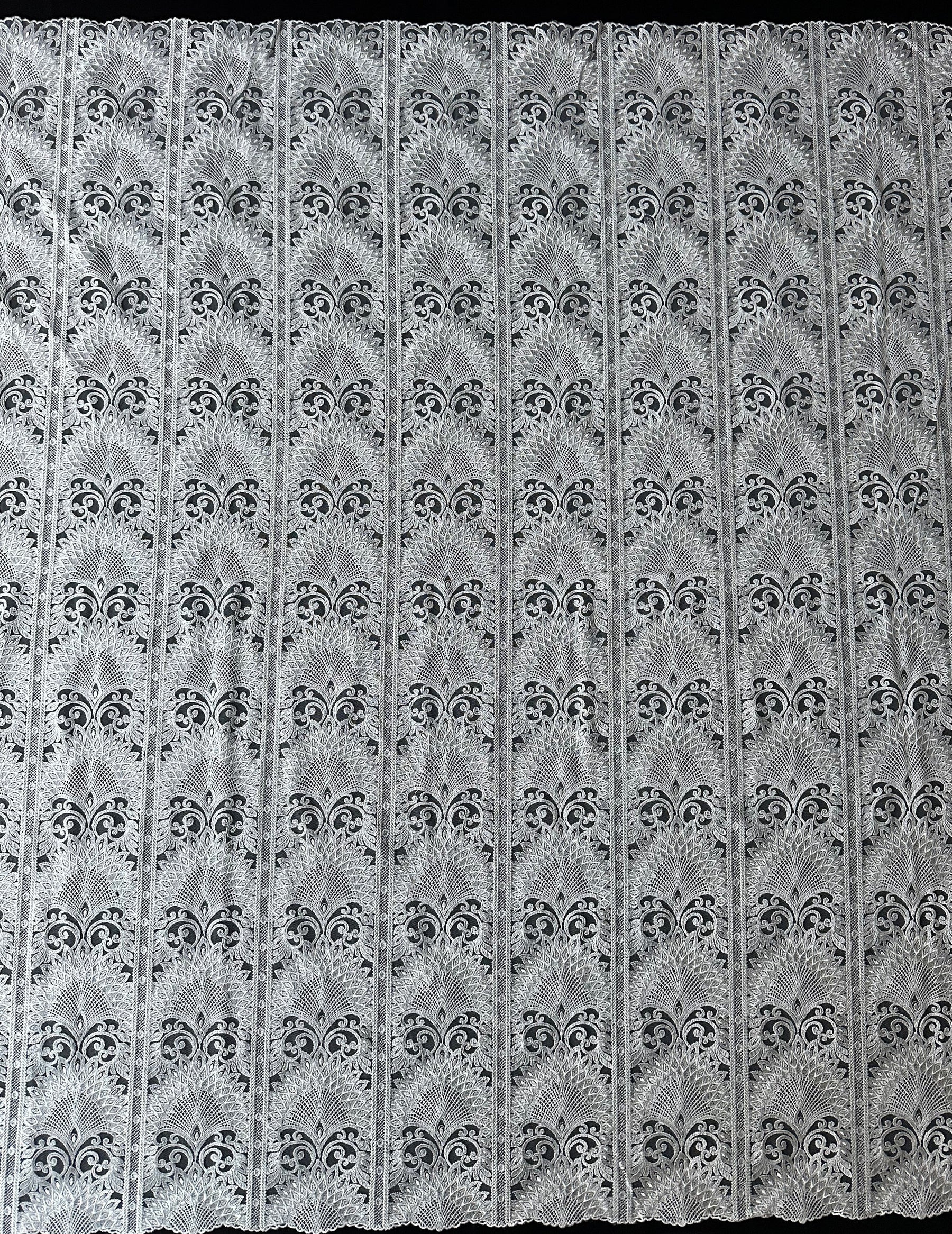 Ivory Embroidered Lace - EB5044