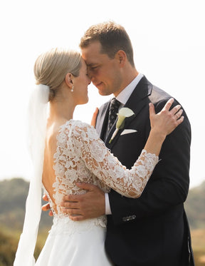 Ivory Guipure Lace - Emma